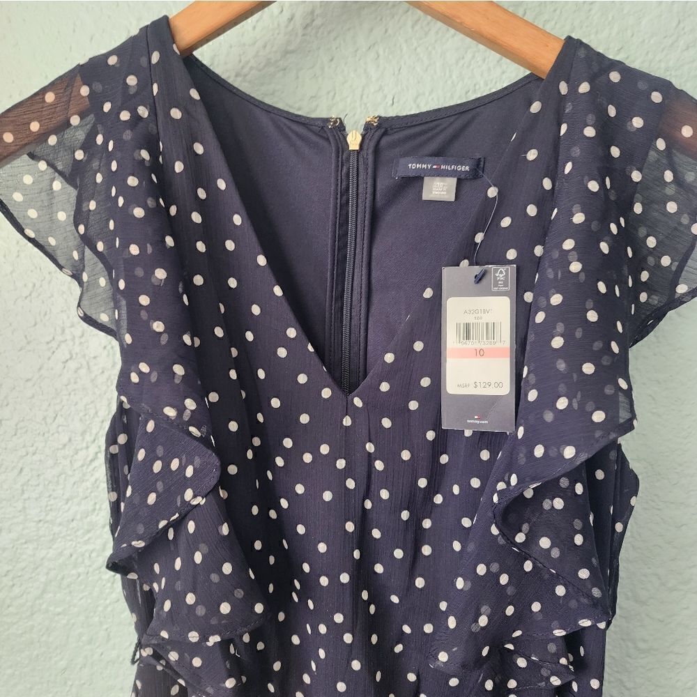 Tommy Hilfiger polka-dot dress new with tags - Picture 2 of 11